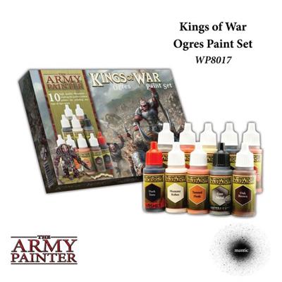 [WP8017] The Army Painter - Warpaints Kings of War Ogres paint set
