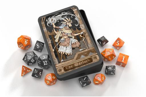[BGRBAGD13] Class-Specific Dice Set Warlock (5E)