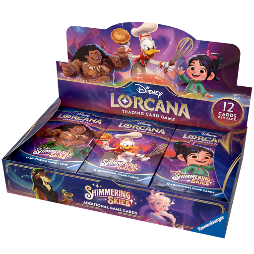 [11098455] Disney Lorcana TCG: Shimmering Skies Booster Box (24 Boosters)