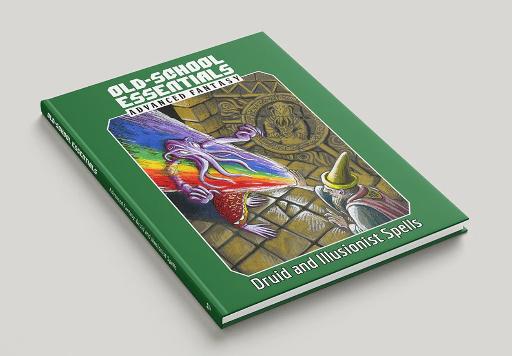 [NCG0029] Old-School Essentials RPG Advanced Fantasy Druid &amp; Illusionist Spells