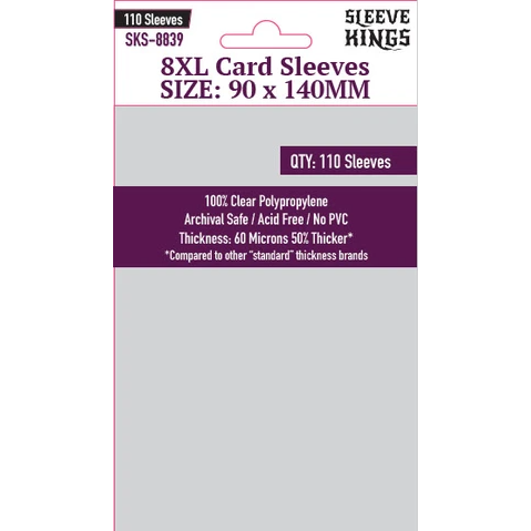 [MDG8839] 90x140mm 8XL Sleeves Castle von Loghan Phantom Treasures of Drakon (110)