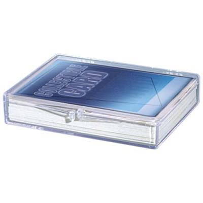 [43002] Hinged Clear Box - (For 15 Cards)