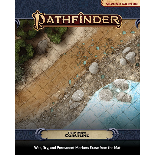 [PZO11021-FM] Pathfinder Flip-Mat Coastline