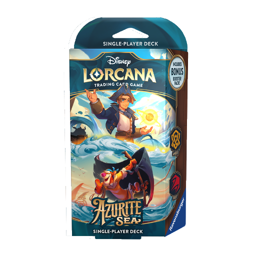 [11098459] Disney Lorcana TCG: Azurite Sea Starter Deck Amber &amp; Ruby