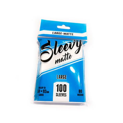 [LPFI7964] Sleevy LARGE – matte (100 sleeves for 59x92 mm cards)