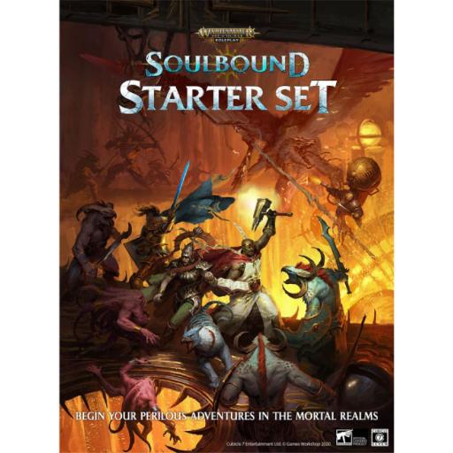 [CB72502] Warhammer Age of Sigmar Soulbound RPG Starter Set