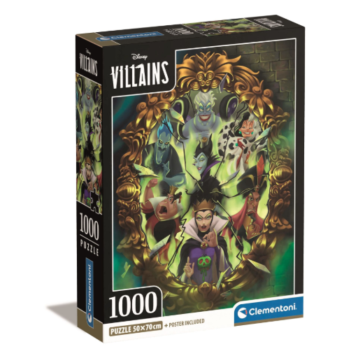 [Clementoni-39812] Disney Villains (1000pc)