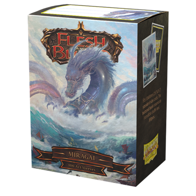 [AT-16058] Dragon Shield Flesh and Blood License Standard Matte Art Sleeves - Miragai (100 Sleeves)