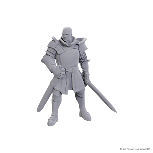 [WZK96370] Ulder Ravengard &amp; Zevlor - D&amp;D Nolzurs Minis Special Edition Baldur's Gate 3