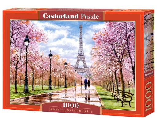 [Castorland-104369] Romantic Walk in Paris (1000pc)