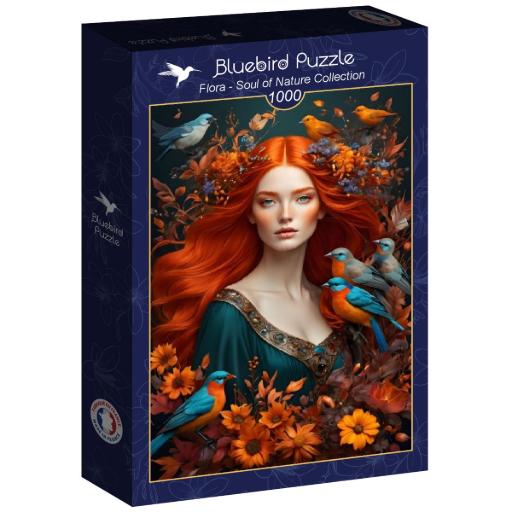 [Bluebird-Puzzle-F-90779] Flora - Soul of Nature Collection (1000pc)