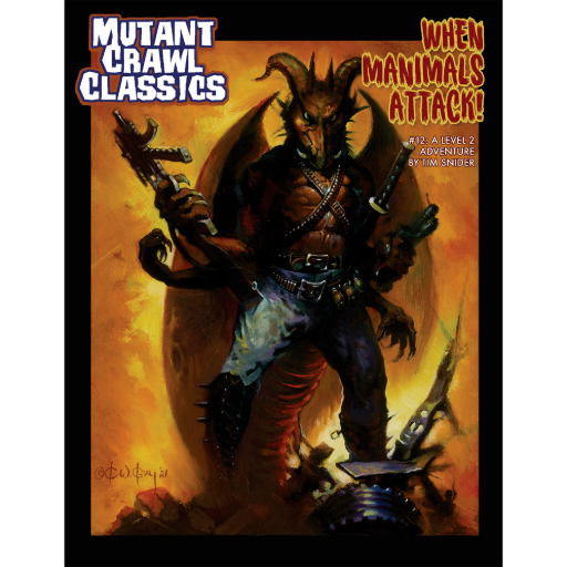 [GMG6222] Mutant Crawl Classics 12 When Mammals Attack