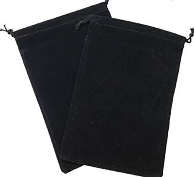 Velour Dice Bags Small 4x6 Inch