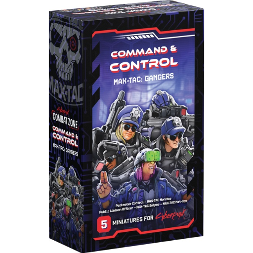 [MFC45133] Cyberpunk Red Combat Zone Command &amp; Control MAX-TAC Gangers