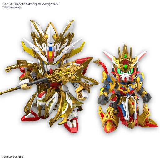 [MK65698] SDW Revival of the Heroes! Wukong Impulse Gundam (Childhood Ver.) &amp; Sanzang Strike Freedom Gundam