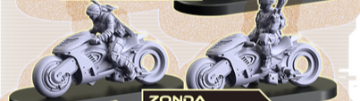 [MFC45148] Cyberpunk Red Combat Zone Zonda Cybercycle