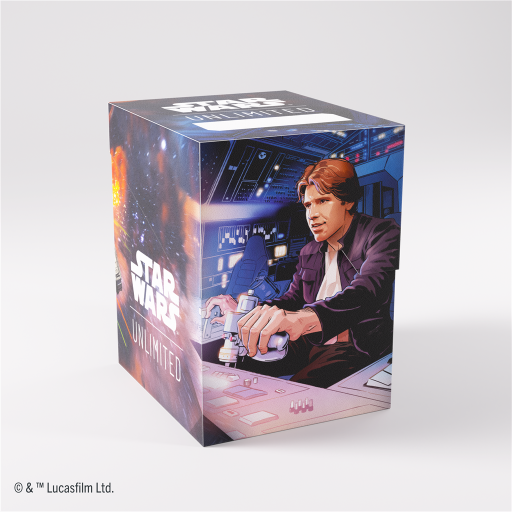 [GGS25141ML] Gamegenic - Star Wars: Unlimited Soft Crate - Han Solo/Millenium Falcon