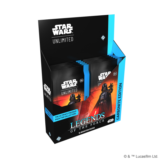 [SWH0506en] Star Wars Unlimited - Legends of the Force Carbonate Booster Display (12)