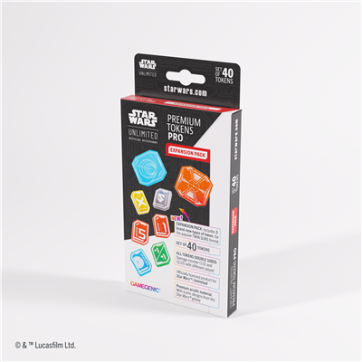 [GGS60153ML] Gamegenic - Star Wars: Unlimited - Premium Tokens PRO Expansion Pack