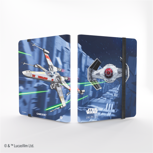 [GGS32040ML] Gamegenic - Star Wars: Unlimited 18-Pocket Album - X-wing/Tie Fighter