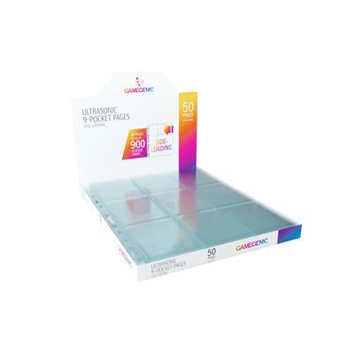[GGS30015ML] Gamegenic - Ultrasonic 9-Pocket Pages Sideloading (50)