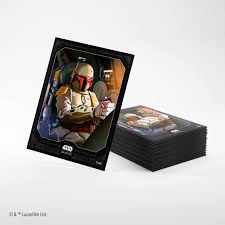 [GGS15073ML] Gamegenic - Star Wars Unlimited Premium Art Sleeves - Boba Fett