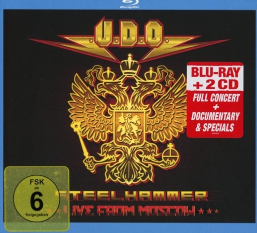 [AFM502-0] Steelhammer - Live From Moscow (Blu-Ray+2CD)