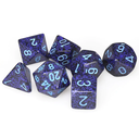 Chessex Cobalt Poly 7-dice Cube