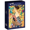 Gustave Klimt - Lady with Fan, 1918 (1000pc puzzle)