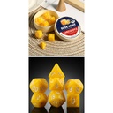 Resin Dice Set (7) Cheese