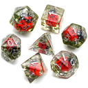 Red Ladybug RPG Dice Set (7)