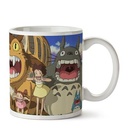 Mug Ghibli 02 - Nekobus & Totoro