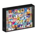 Ski Stamp Posters (1000pc)