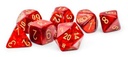 Chessex Scarab Mega Hedrals Scarlet/gold (7)