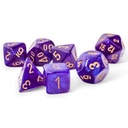 Chessex Mega Hedrals Borealis Royal Purple with Gold Luminary (7)
