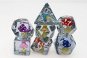Inclusion RPG Dice Set Whimsical Mushrooms (7)