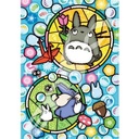 Totoro's Happiness - My Neighbor Totoro Stained Glass Puzzle (208pc)