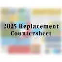 GMT Replacement Countersheet 2025
