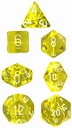 Translucent Polyhedral Yellow/white (7)