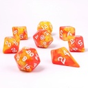 Hymgho 8 Piece RPG Dice Set Fae Candy