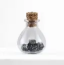 Unseeli Tiny Dice Set in Potion Bottle Gunmetal