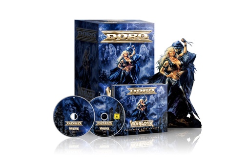 [RDP0024-W] Warlock - Triumph And Agony Live * (CD+Blu-Ray+figure)
